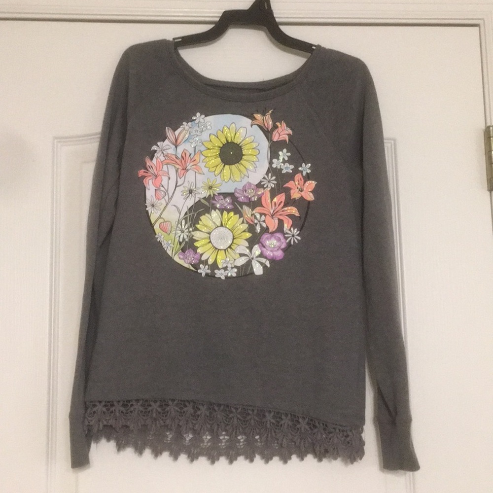 Long sleeve girls top